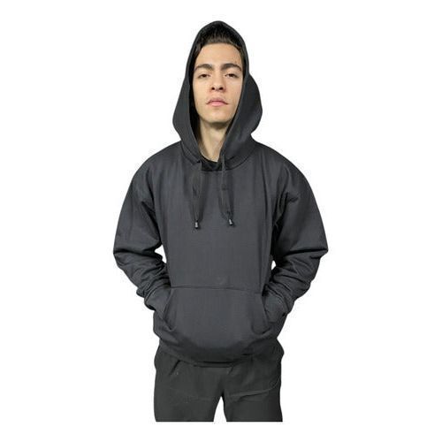 Sudadera Brans Cerrada Con Capucha Peso Completo Amplia - Garufa Jeans