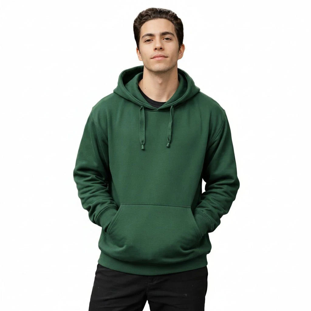 Sudadera Brans Cerrada Con Capucha Peso Completo Amplia - Garufa Jeans