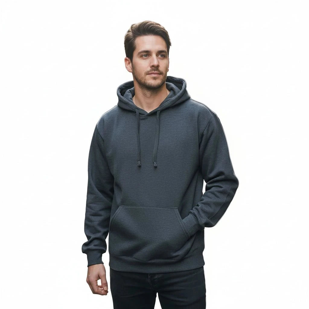 Sudadera Brans Cerrada Con Capucha Peso Completo Amplia - Garufa Jeans