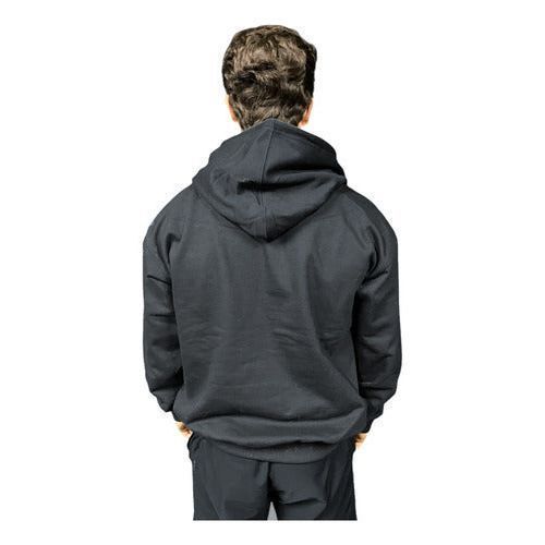 Sudadera Brans Cerrada Con Capucha Peso Completo Amplia - Garufa Jeans