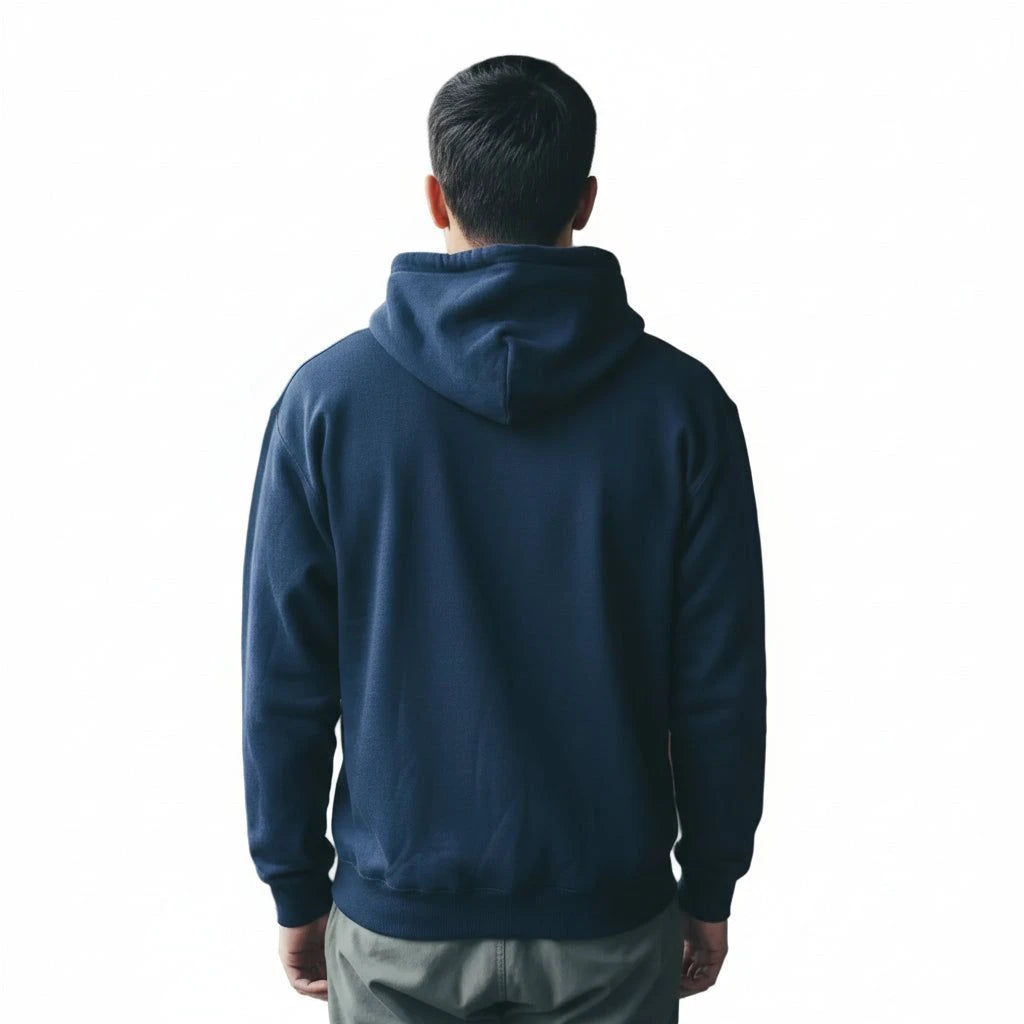 Sudadera Brans Cerrada Con Capucha Peso Completo Amplia - Garufa Jeans