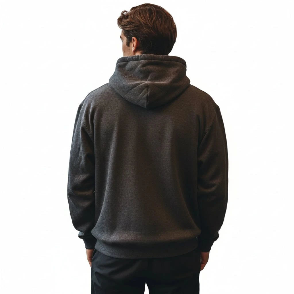 Sudadera Brans Cerrada Con Capucha Peso Completo Amplia - Garufa Jeans