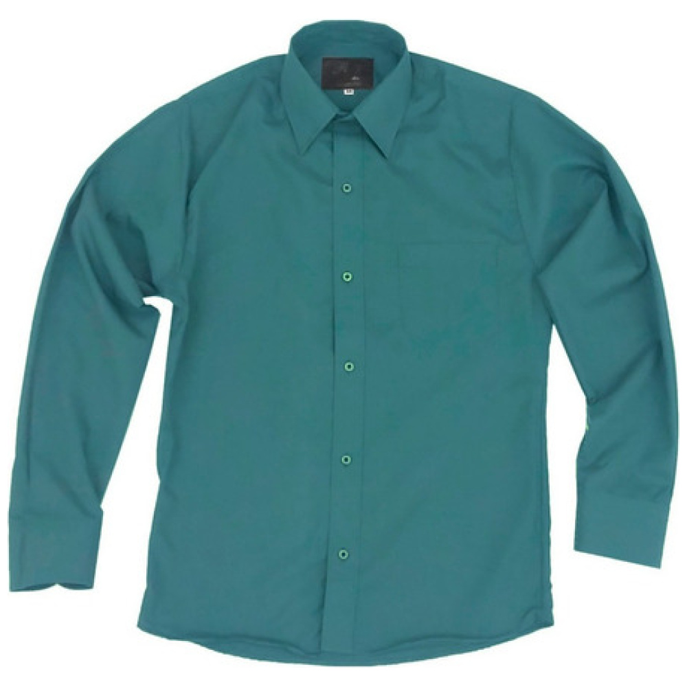 Camisa Vestir De Adulto Verde Jade Talla Extras 58 A 60
